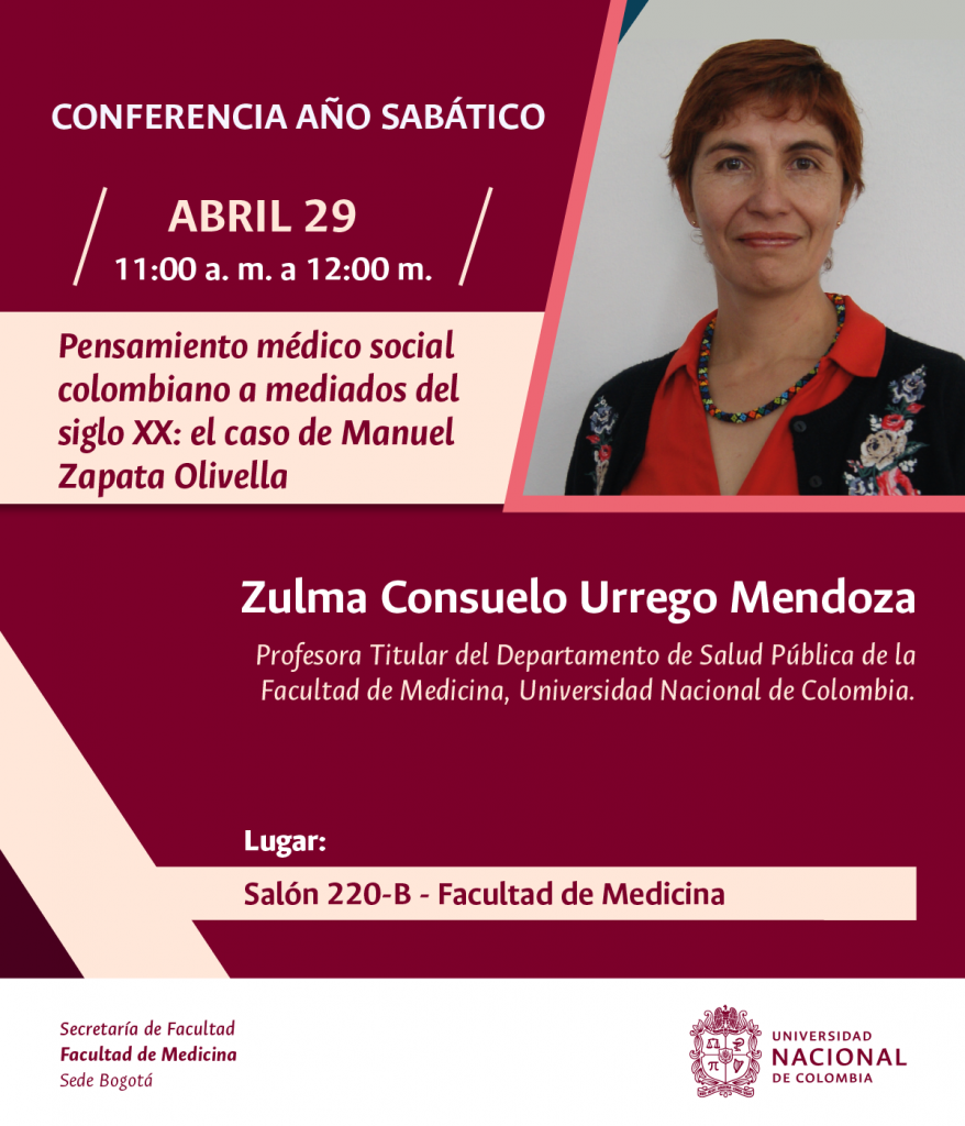 Conferencia Año Sabático Zulma Urrego